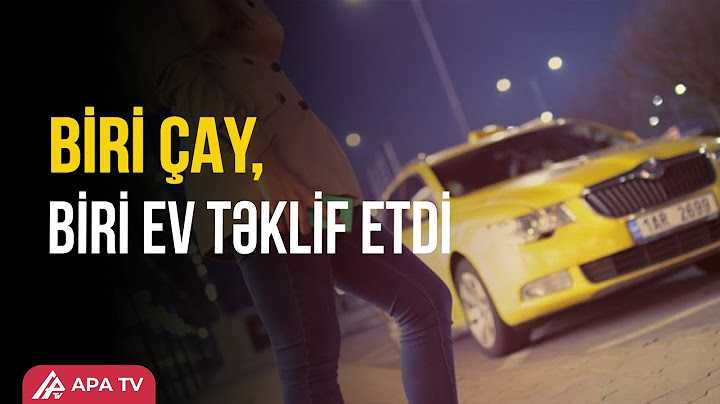 Bakıda taksi sürücülərindən iyrənc hərəkət – APA TV