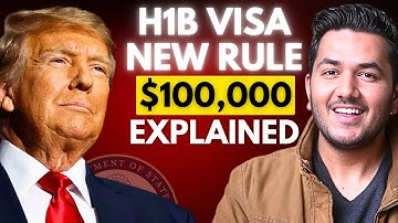 NEW H1B VISA $100,000 Fee Explained - USCIS Clarification