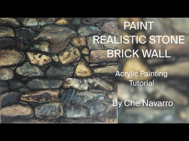 Tutorial: Painting a stone wall