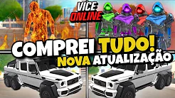 COMPREI TUDO DA NOVA ATUALIZAÇÃO DO VICE ONLINE ?