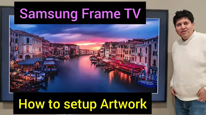 Samsung Frame TV 2022 How to setup Artwork