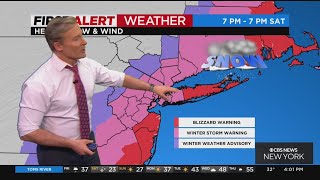 First Alert Weather: Blizzard Warnings For New Jersey, Long Island