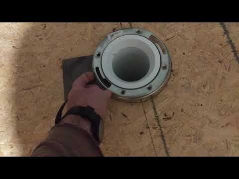 Correct Toilet Flange