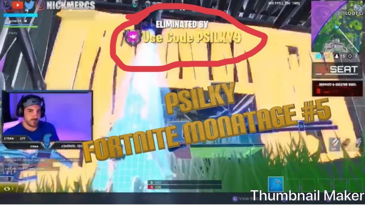 PSilky "Go Up - Rich The Kid" (Fortnite Montage)