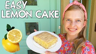 Delicious Lemon Drizzle Cake Recipe || Family Fun Pack Cooking screenshot 1