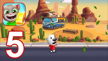 Talking Tom Gold Run - Gameplay Walkthrough  Part 5 ( Android,iOS )