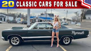 20 Cheap Classic Cars For Sale by Owner Real!!!