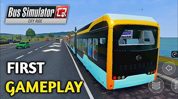🚚FIRST GAMEPLAY! of Bus Simulator City Ride By Astragon Entertainment🏕 | 2 Bus Review | Bus Gameplay