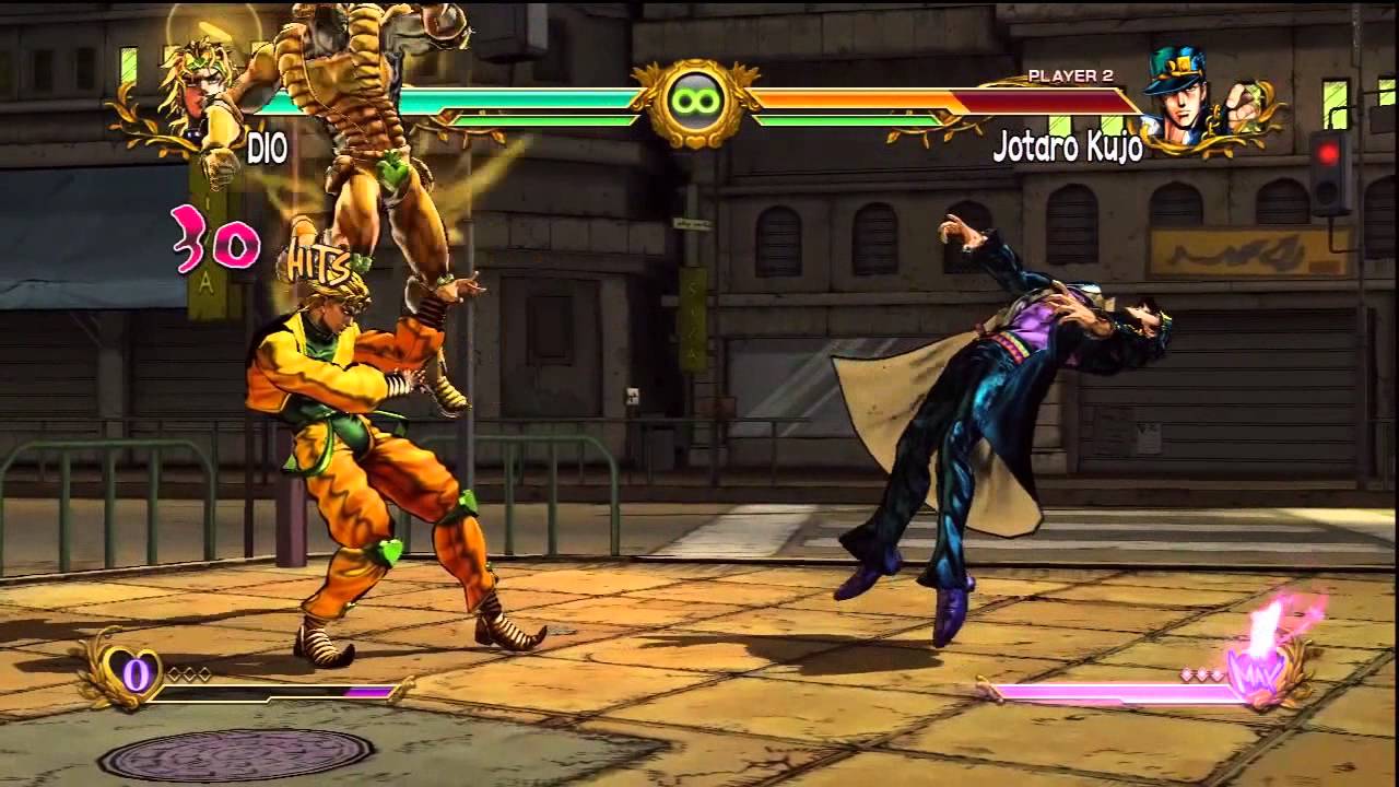 JoJo's Bizarre Adventure: All Star Battle  (PS3) Gameplay 