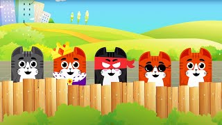 Five Little Kittens Jumping on the Bed | Nursery Rhymes & Counting Songs | Cocomelon |