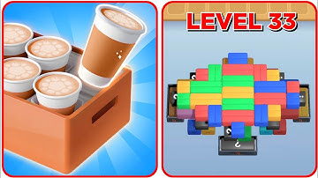 Coffee Craze Level 33 Game Walkthrough || Coffee Craze Jam Puzzle Game Answer
