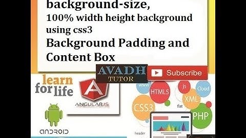full background size using css | background size width height css | background image stretch css