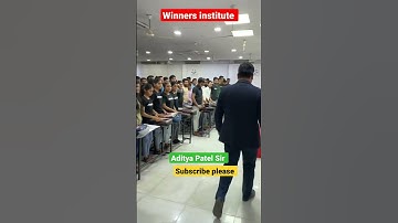 winners institute Indore Aditya Patel Sir ❤️🥰#short#viral#winners institute