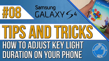 Samsung Galaxy S4 Tips and Tricks #8: How to Adjust Touch Key Light Duration