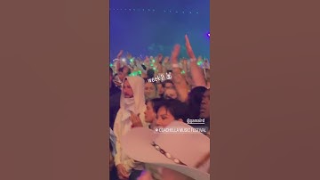 Thumbnail of Kendall and Kris Jenner watch Bad Bunny concert at Coachella