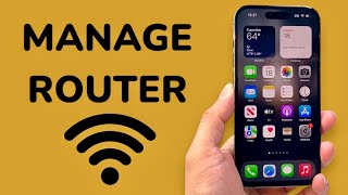How To Manage Router On Phone?