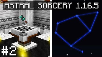 Astral Sorcery. First discoveries #2 Tutorial 1.16.5-1.20.1 (minecraft java)