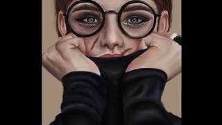 Scar - Digital Painting Time-lapse - DigitalPortraitMemories