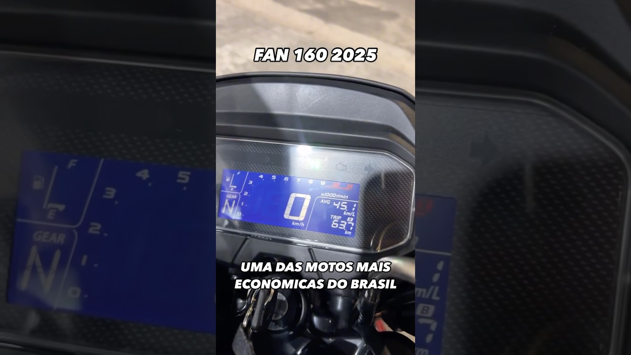 FAN 160 2025 UMA DAS MOTOS MAIS ECONOMICAS DO BRASIL