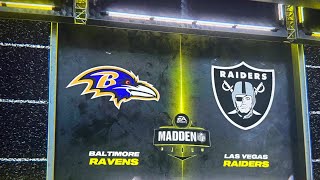 Ravens vs Raiders Madden 24 Gaming