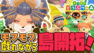 【#あつまれどうぶつの森】回線復帰確認します！あつ森島開拓日記！第２毛【#新人Vtuber】