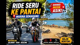SUNMORI KE PANTAI MARINA SEMARANG, TIPIS-TIPIS SAMBIL MUSIKAN ASIKKKKK!!!