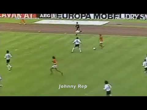 Flying tackle Johan Cruyff, chance Johnny Rep in final #WorldCup74