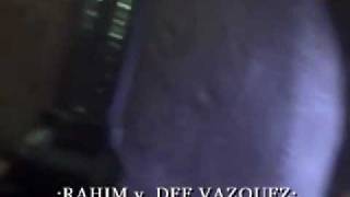 Radio Rahim vs Hot 97's Dee Vazquez outside on Raekwon's Red Carpet!!!