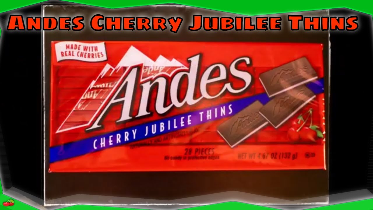 Andes Cherry Jubilee Thins YouTube