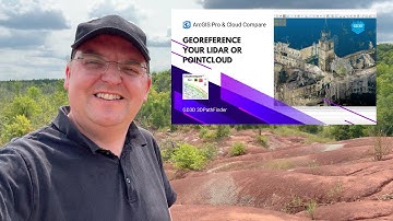 Georeference your LIDAR or Point Cloud with ArcGIS Pro and CloudCompare