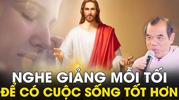 🔴TRỰCTIẾP: Bài giảng rung động triệu trái tim Nghe mỗi ngày để có cuộc sống tốt hơn - Cha Giuse Long