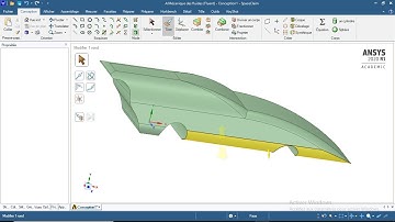 [TUTO] ANSYS FLUENT Air flow analysis on a Racing Car FOR BEGINNERS PART 1