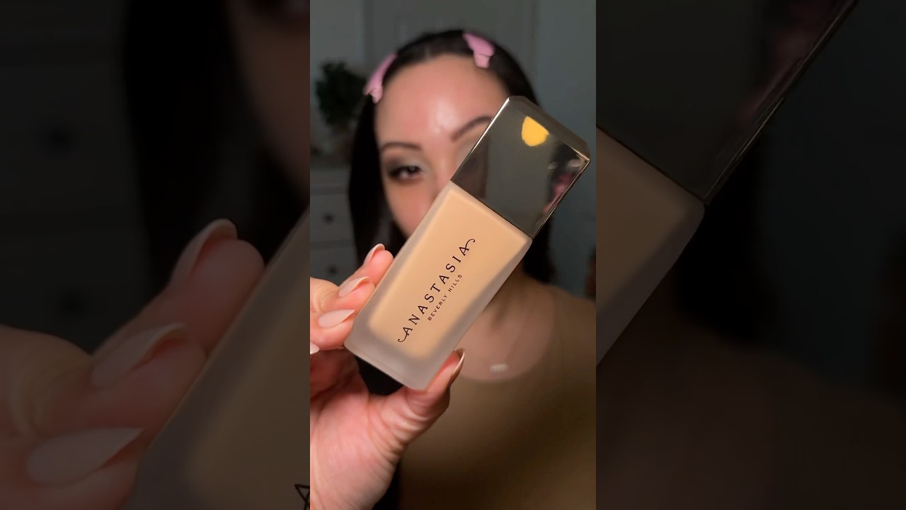 ANASTASIA BEVERLY HILLS IMPECCABLE BLURRING SECOND SKIN MATTE FOUNDATION | AMY GLAM ✨