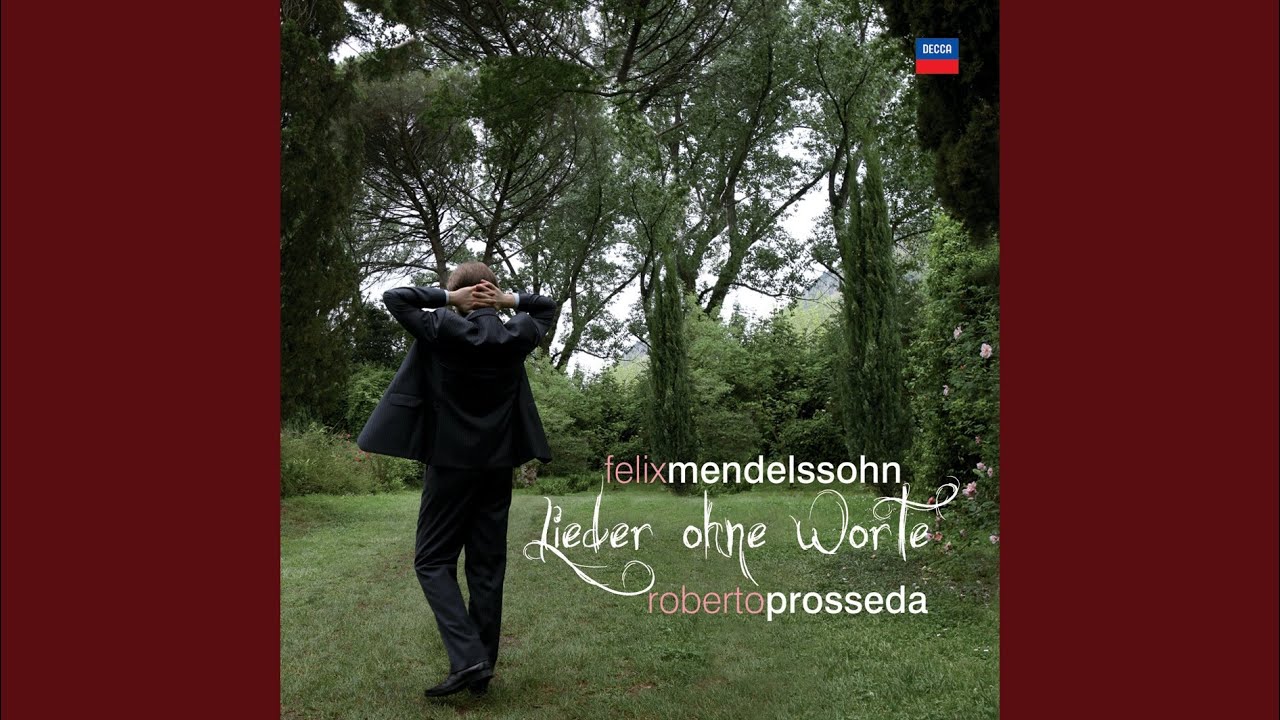 Mendelssohn: Lieder ohne Worte, Op. 85: No. 6 in B-Flat Major. Allegretto con moto, MWV U 155