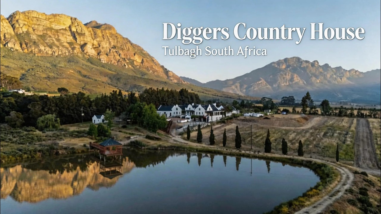 Hidden Countryside Escape | Weekend at Diggers Country House, Tulbagh South Africa-Opened Dec 2025
