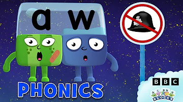 Long Vowel Sounds - AU & AW | Phonics For Kids - Learn To Read | Alphablocks