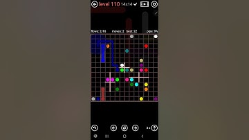 How To Solve Flow Free Star Field Pack Level 110 14x14 Board Walk Through Solution Walkthrough