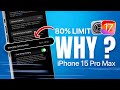 iOS 17 - NEW Charging Limit 80% - WORTH IT ?