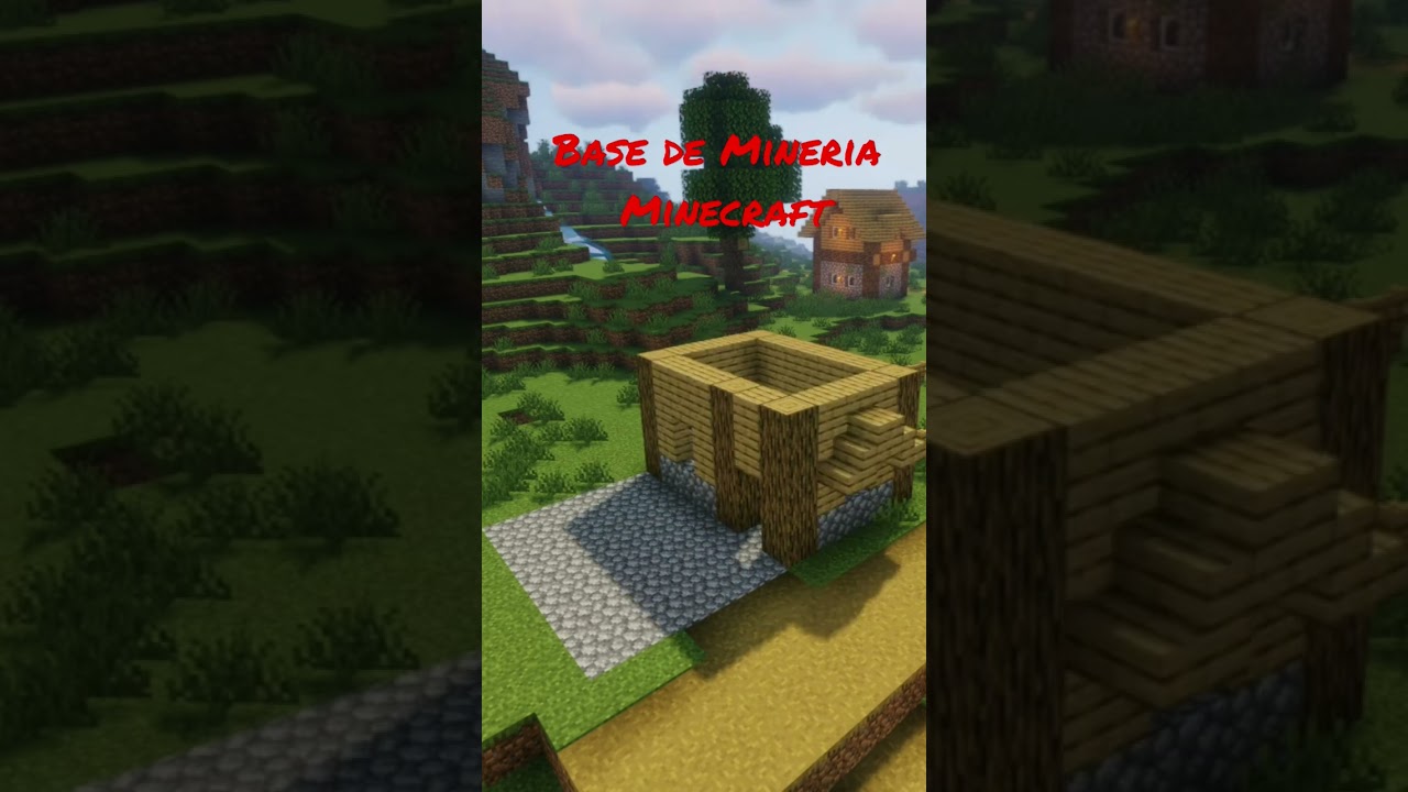 Base Minera en Minecraft 