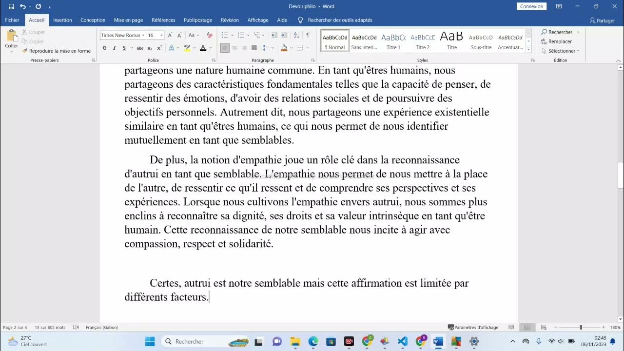 dissertation sujet de type 1