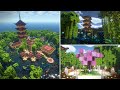 Finishing Our Japanese Mangrove Swamp Base in Minecraft