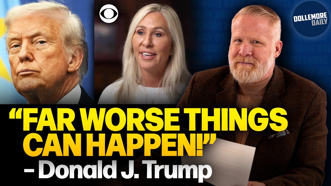 Donald Trump MAKES MAFIA THREAT AGAINST CBS After They Interview Marjorie Taylor Greene!!!