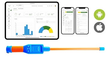 AgriEID Smart EID Stick Scanner and AgriEID Software working together to  manage livestock records.