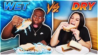 WET VS DRY CHALLENGE 💦...