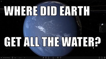 Where did water come from on Earth? [Universe Sandbox 2]