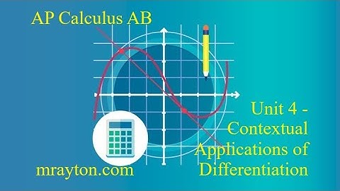 AP Calculus AB - Straight Line Motion