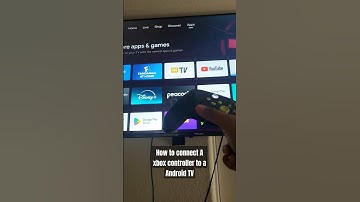 How to connect A xbox controller to a Android TV
