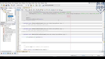 Java Swing Example : Jpanel =Get and Set method