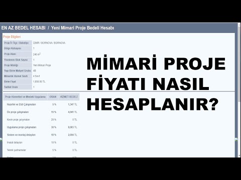 Video: Bir mimarın bir tadilat tasarlamasının maliyeti nedir?