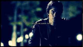 damon and elena how can you stand before the devil and an angel look like smiling